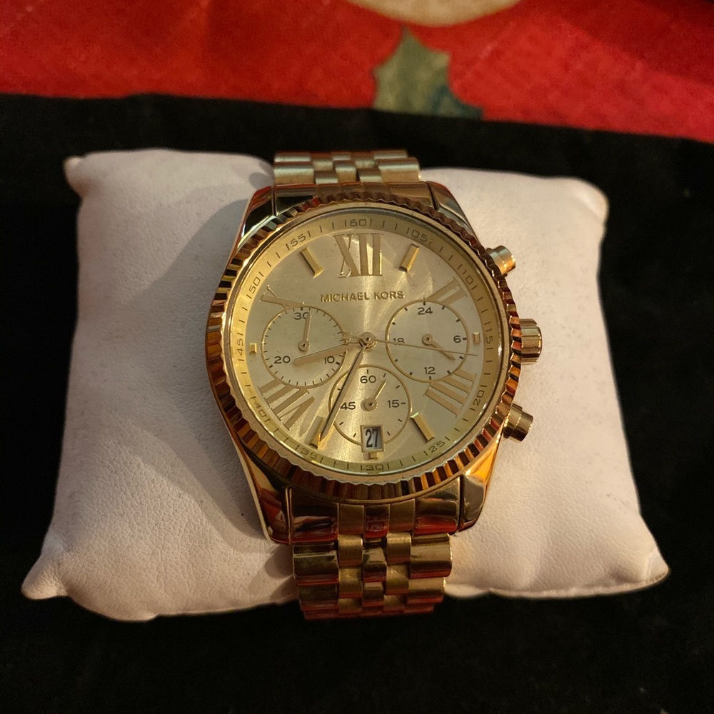 Michael Kors gold watch
